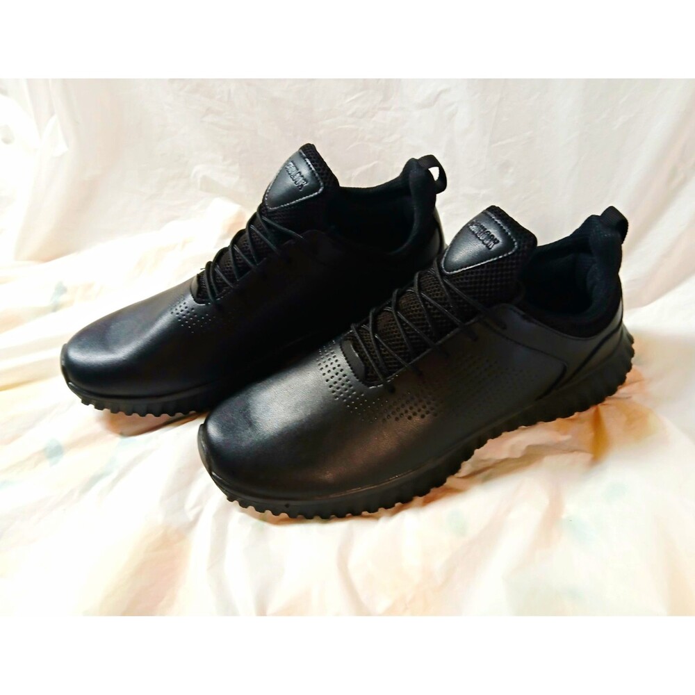 SHULOOK Men's Non-Slip Kitchen Restaurant Chef Work Sneakers Size 11